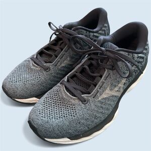 Mizuno Women’s Wave Sky Waveknit 3 Blue Running Shoes